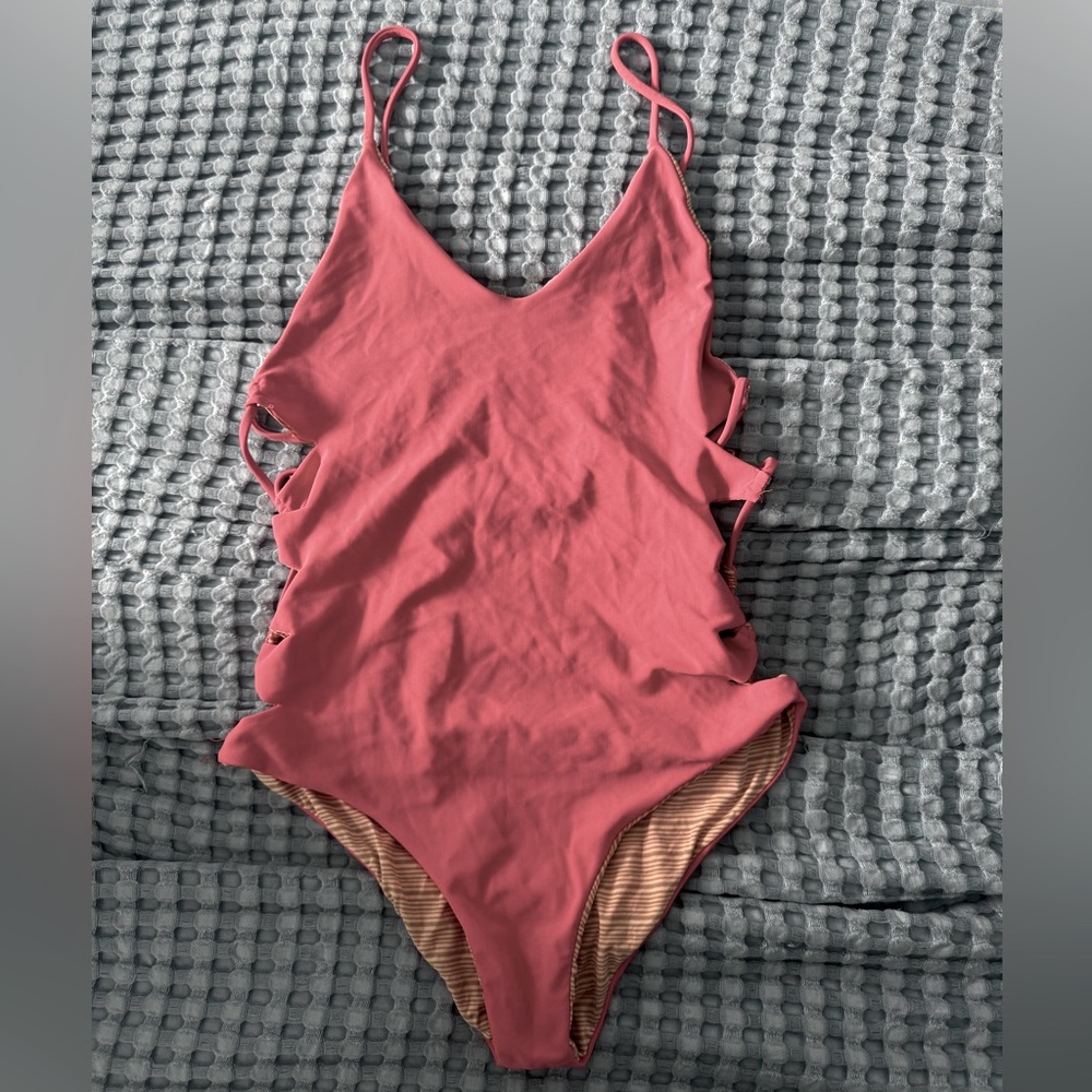 Acacia Swimwear Florence One Piece Pink